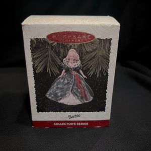 Vintage Holiday Barbie Hallmark Keepsake Ornament 1995